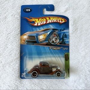 HOT WHEELS TREASURE HUNT 1934 FORD 3-WINDOW COUPE w/ REAL RIDERS 6/12 T-Hunt